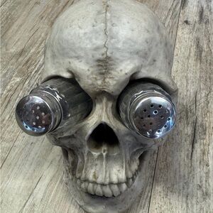 Skull Salt and Pepper Shakers
